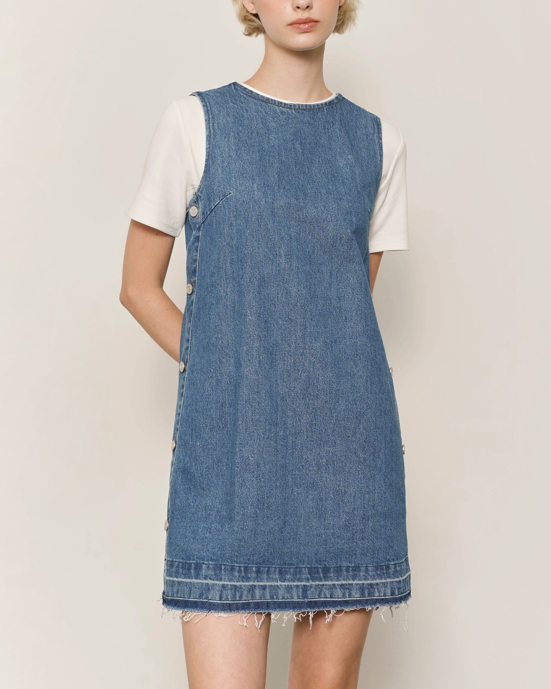 white christmas dresses Zoe Denim Dress Denim / One size, Korean Fashion white christmas dresses Zoe Denim Dress Denim / One size, Korean Fashion