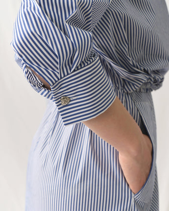 Navy Striped