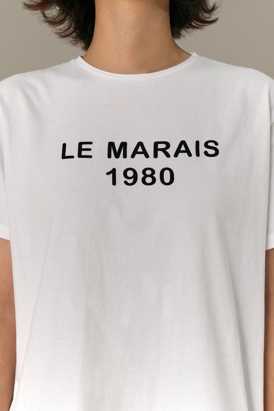 Le Marais T-shirt, Ivory