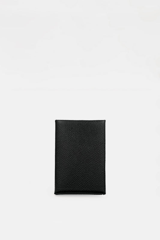Leather Card Holder, Black