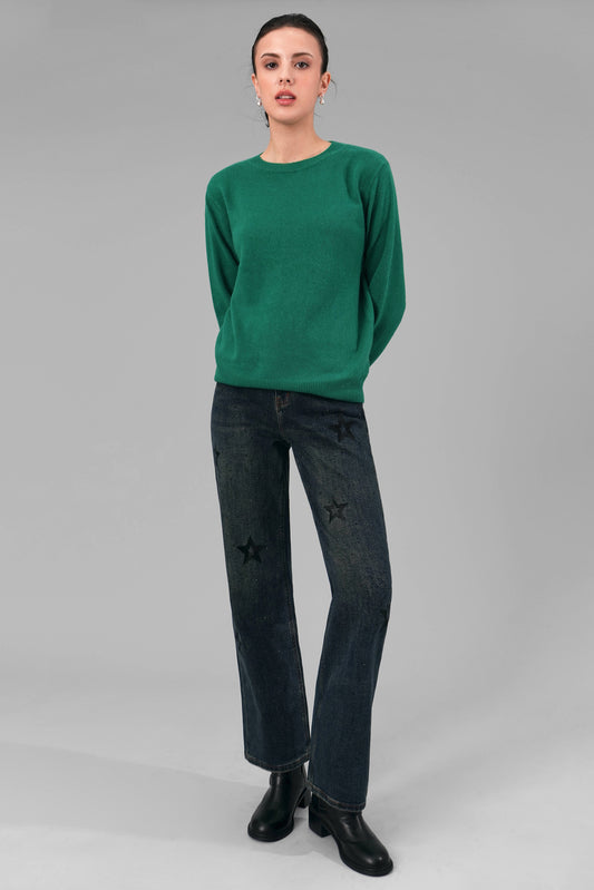 The Pure Wool Knit: Green