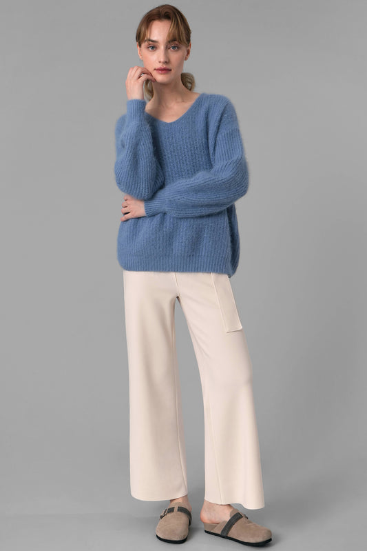 Aura Super Soft Sweater, Blue
