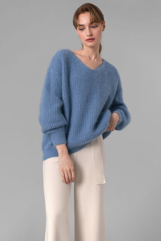 Aura Super Soft Sweater, Blue