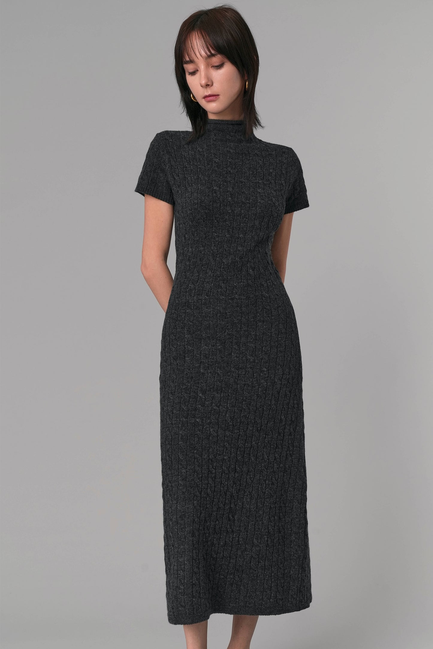 cable-knit-maxi-dress-charcoal
