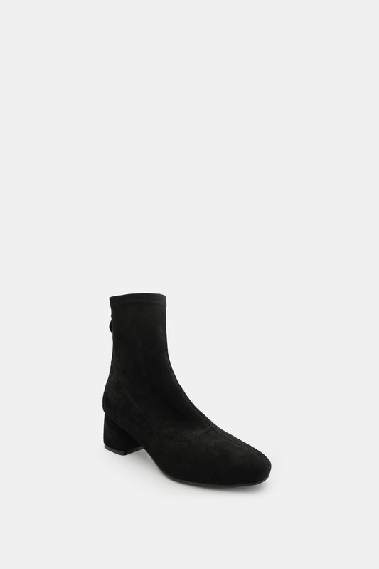 Pallas Suede Boots, Black