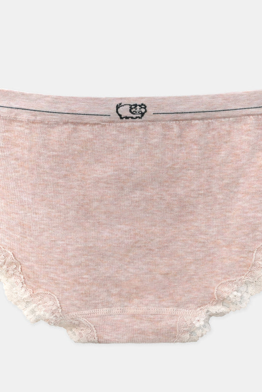 Little Pig Cotton Underwear, Pink