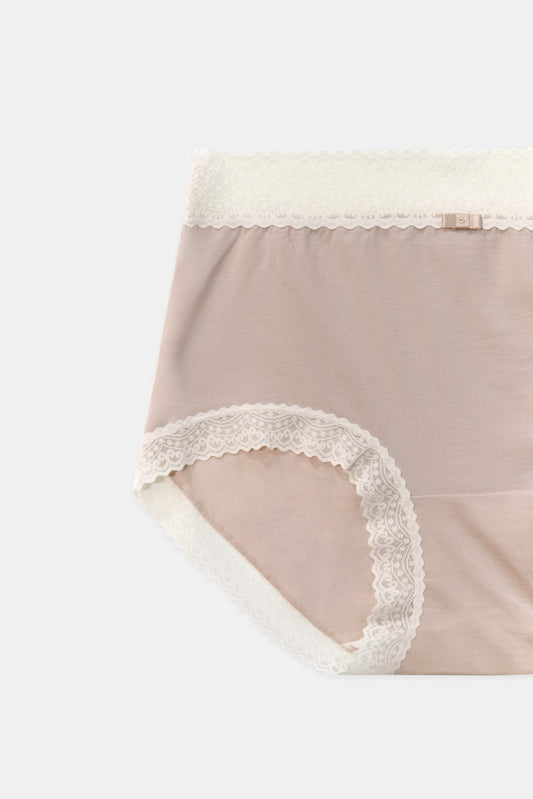 Lace Bow Underwear, Pink