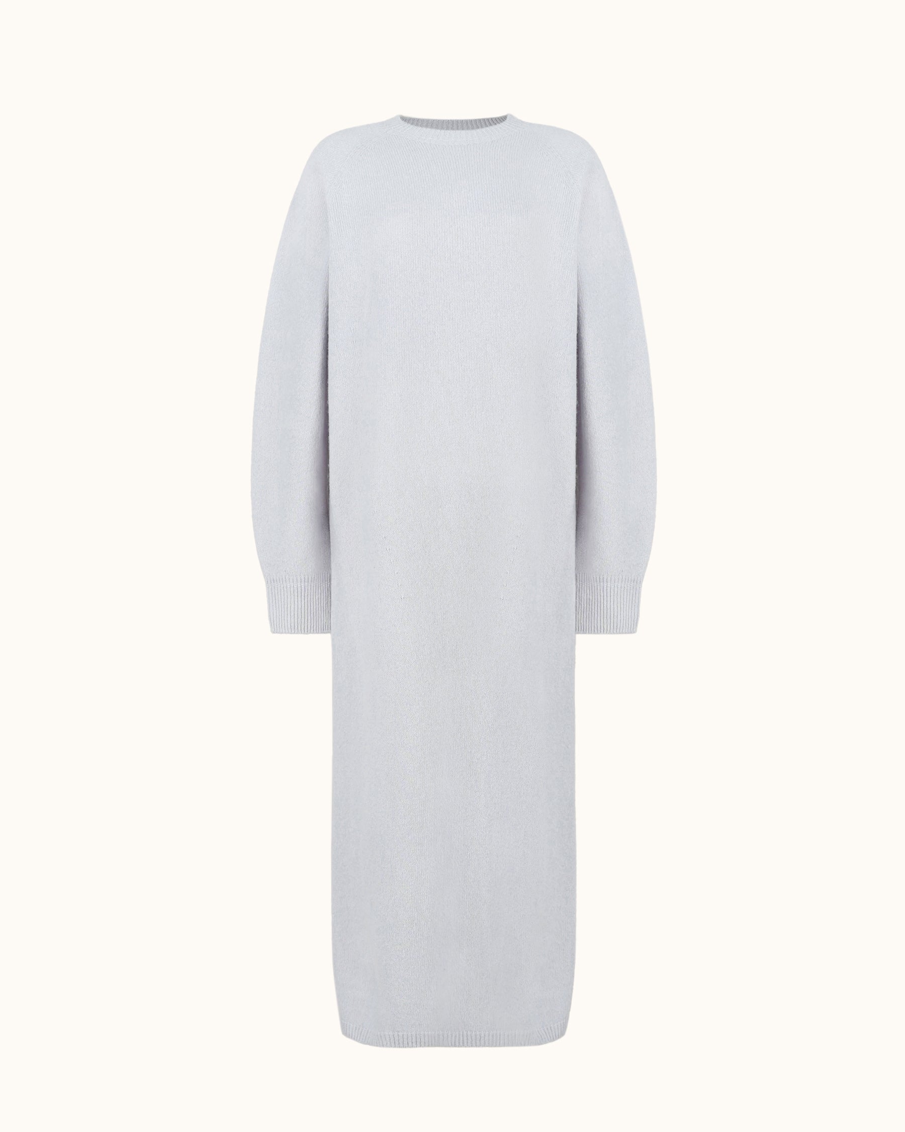 Amelie Wool Dress Ash Lavender / One Size, korean fashion Amelie Wool Dress Ash Lavender / One Size, korean fashion