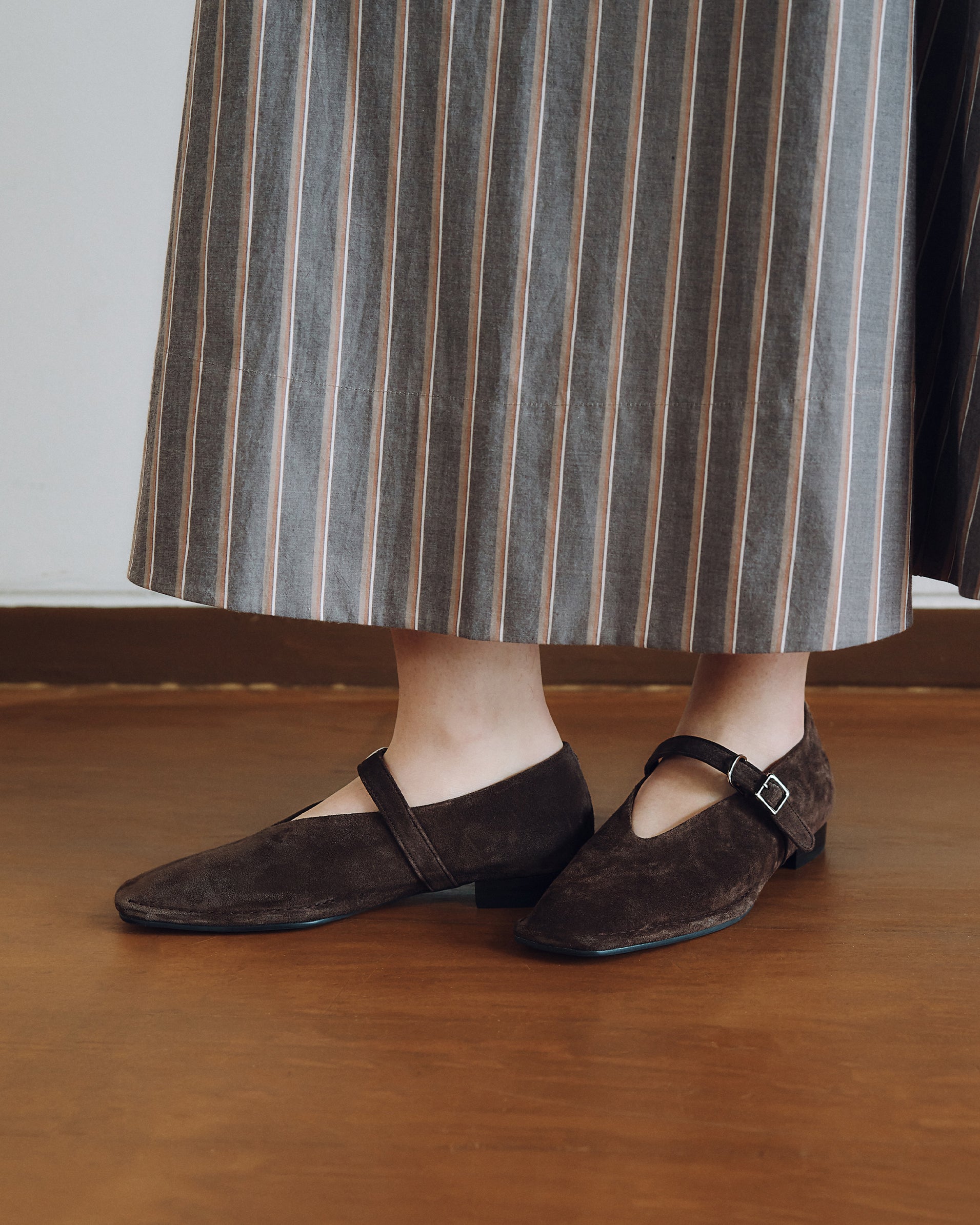 Brown Suede