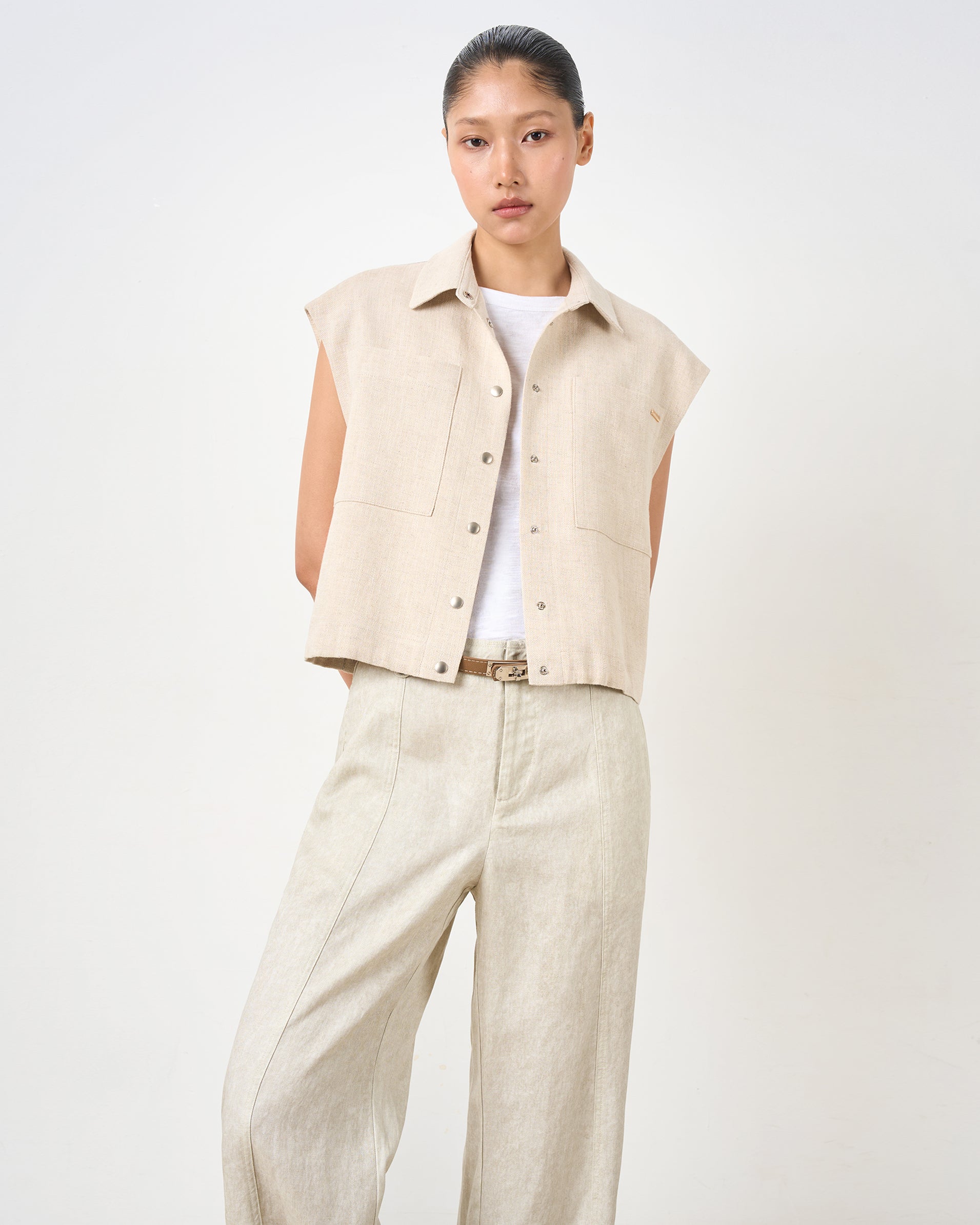 Eden Linen Vest