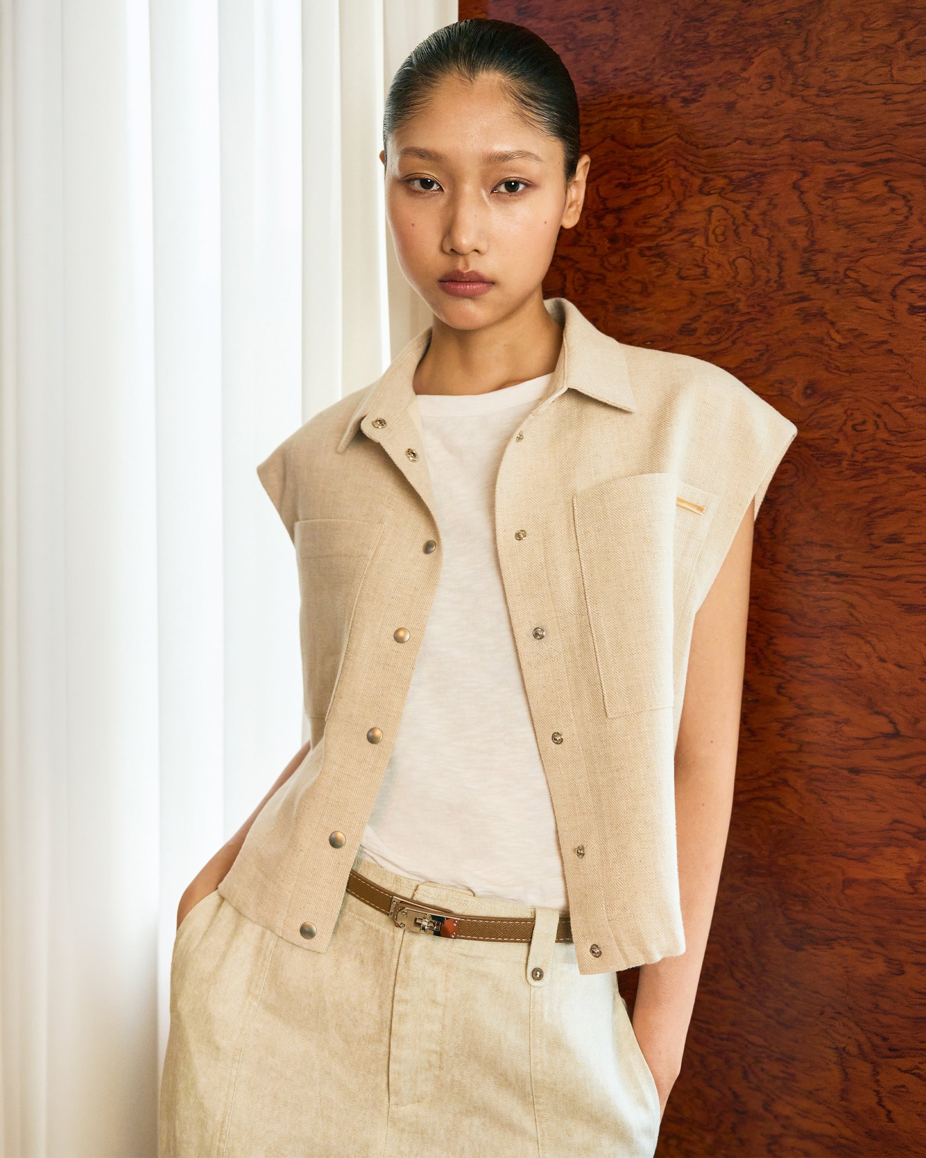 Eden Linen Vest