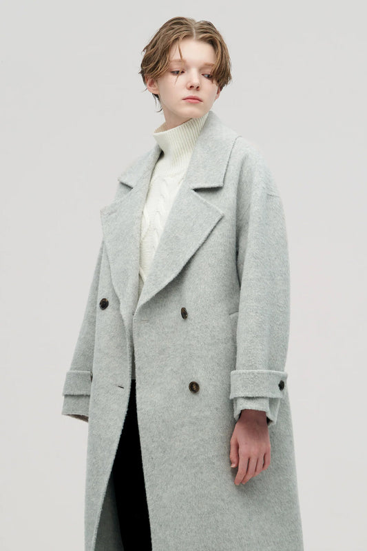 Victoria Coat in Light Grey