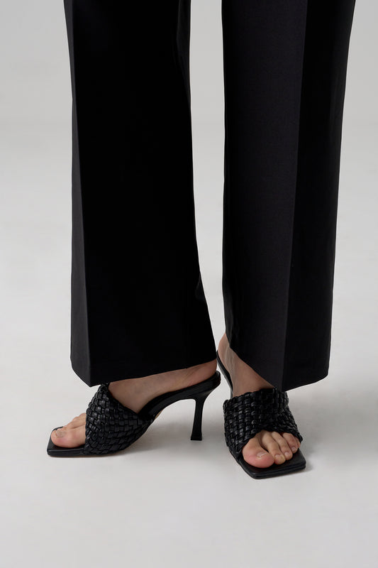 Robi Sandal Heel, Black